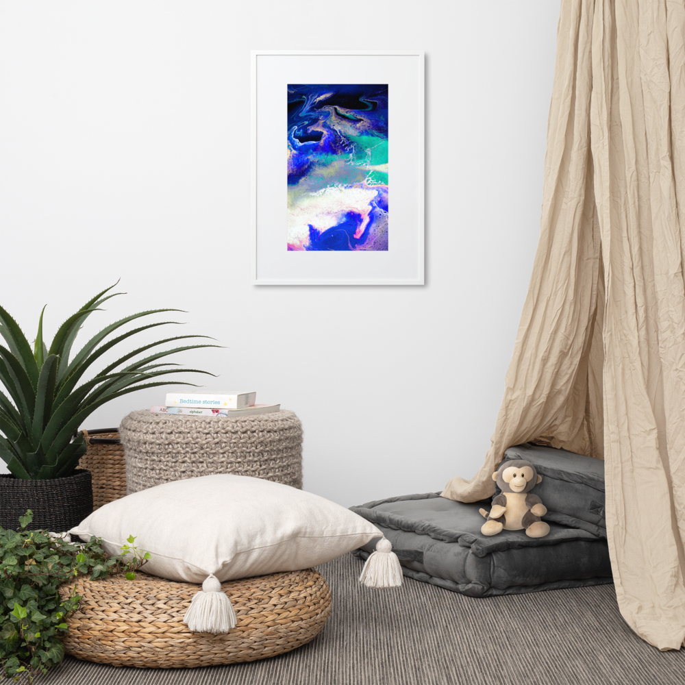 Nostalgia Print - White Frame