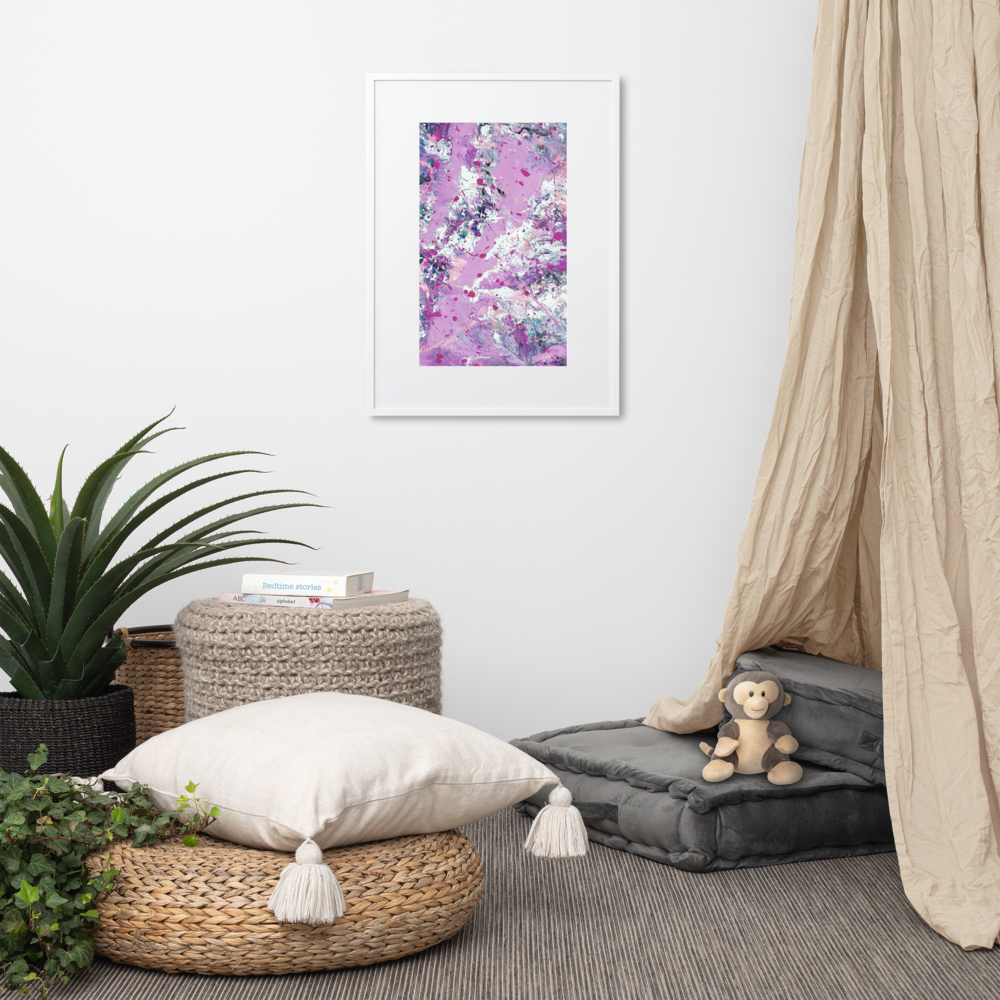 Surrender Print - White Frame