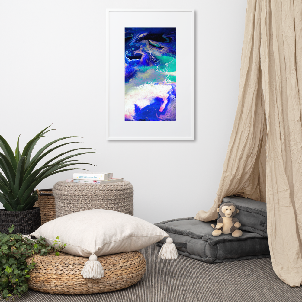 Nostalgia Print - White Frame