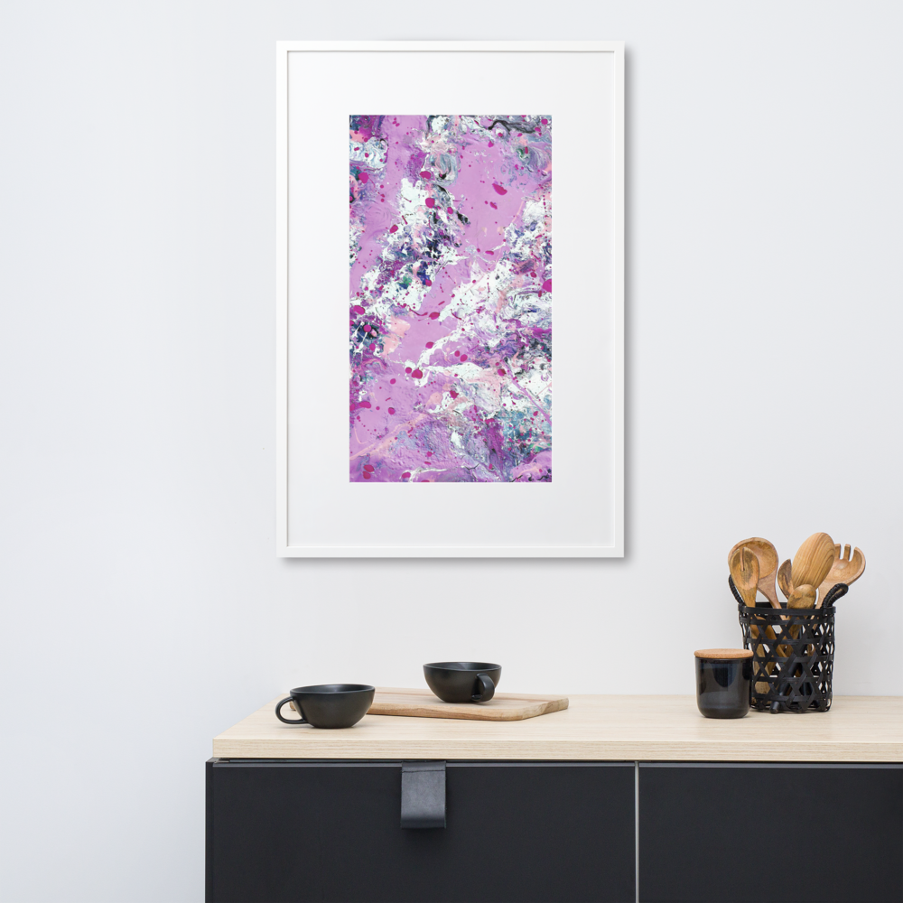 Surrender Print - White Frame