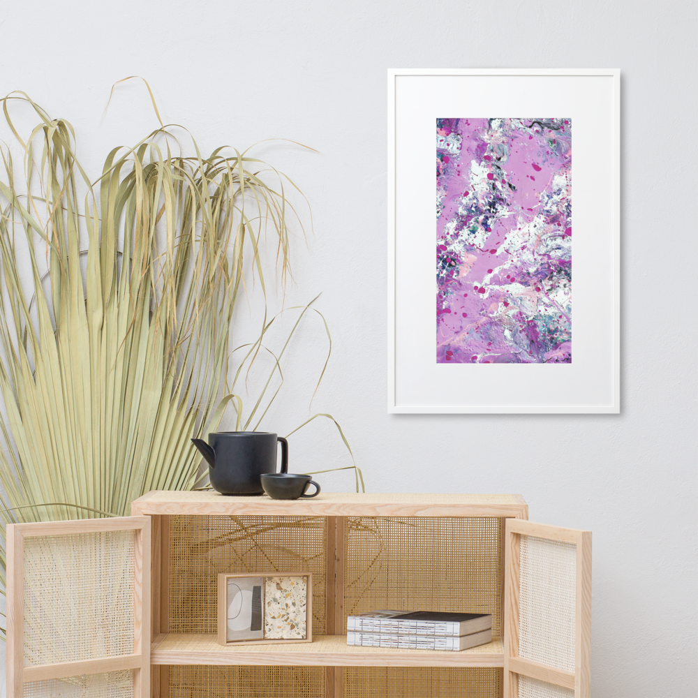Surrender Print - White Frame
