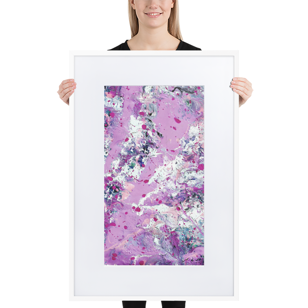 Surrender Print - White Frame